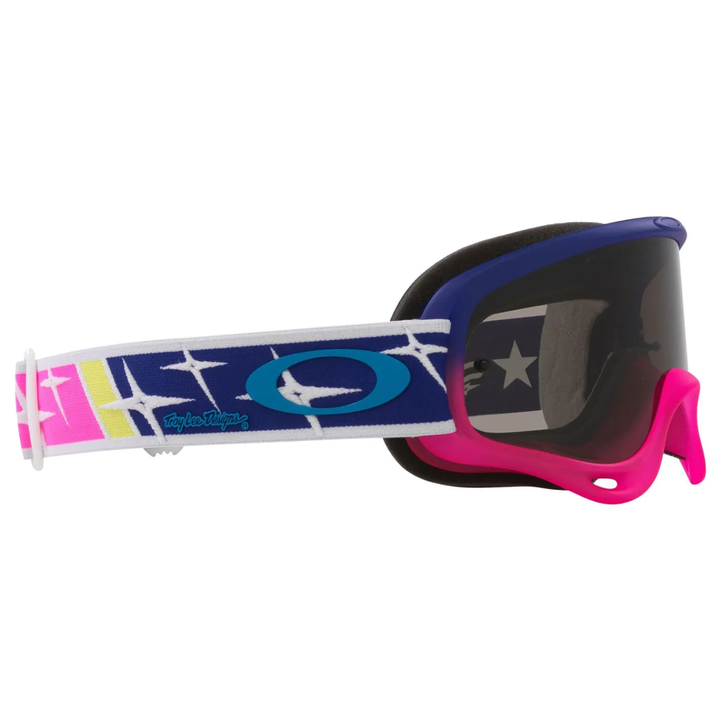 Troy Lee Designs Eyewear / Goggles^Oakley O-Frame MX Goggle TLD Speed Stars Dark Gray
