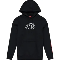 Troy Lee Designs Fleece^Pullover Hoodie Badge Black