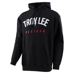 Troy Lee Designs Fleece^Pullover Hoodie Bolt Black