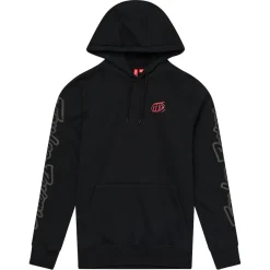 Troy Lee Designs Fleece^Pullover Hoodie Branded Black