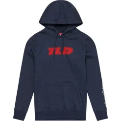 Troy Lee Designs Fleece^Pullover Hoodie Fade Out Navy Heather
