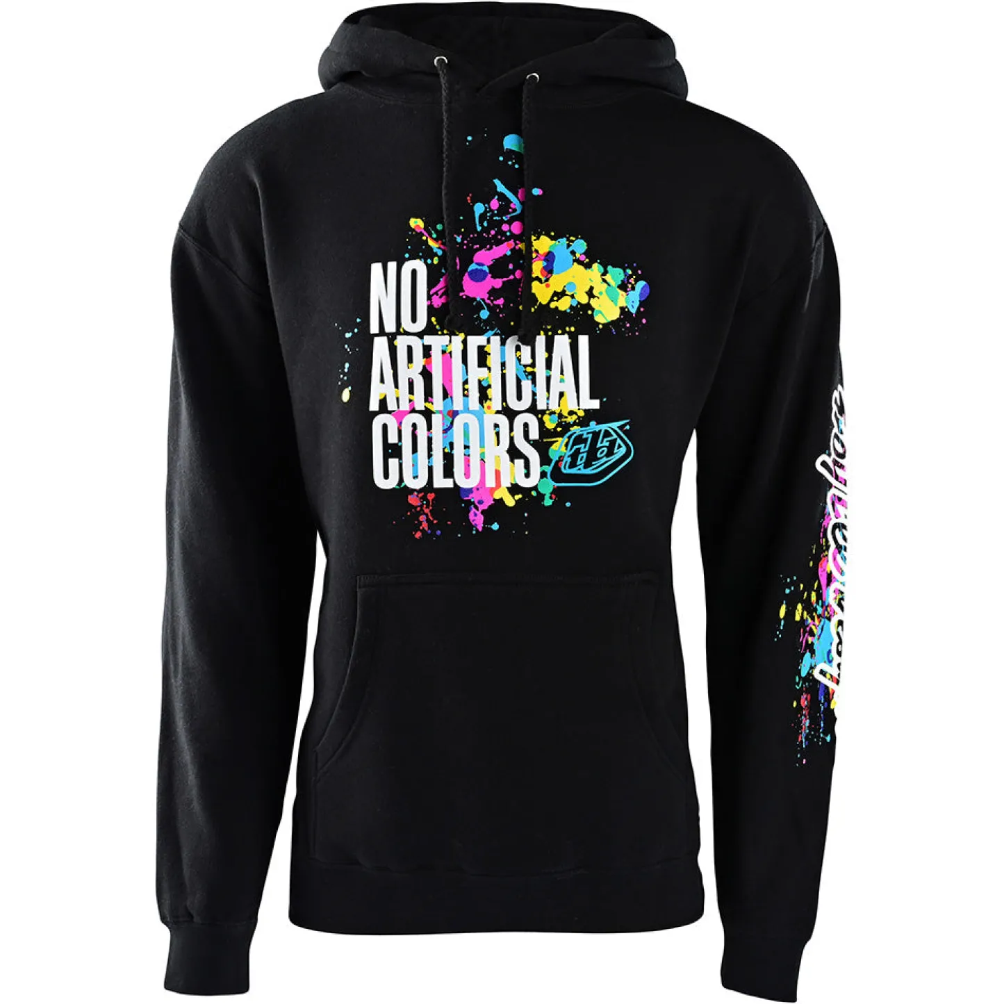 Troy Lee Designs Fleece^Pullover Hoodie No Artificial Colors Black