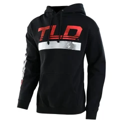 Troy Lee Designs Fleece^Pullover Hoodie Speed Camo Black