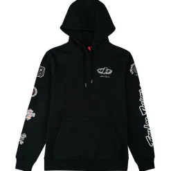 Troy Lee Designs Fleece^Pullover Worldwide Black