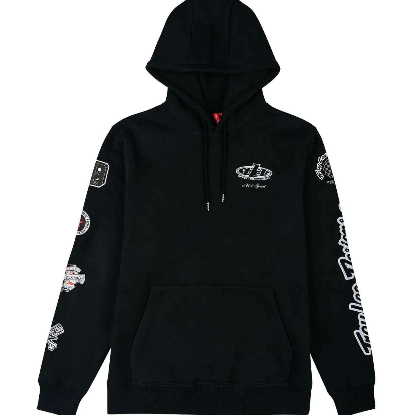 Troy Lee Designs Fleece^Pullover Worldwide Black