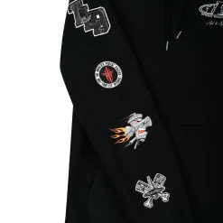 Troy Lee Designs Fleece^Pullover Worldwide Black