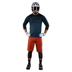 Troy Lee Designs Ruckus|Enduro^Ruckus 3/4 Jersey Bars Dark Slate