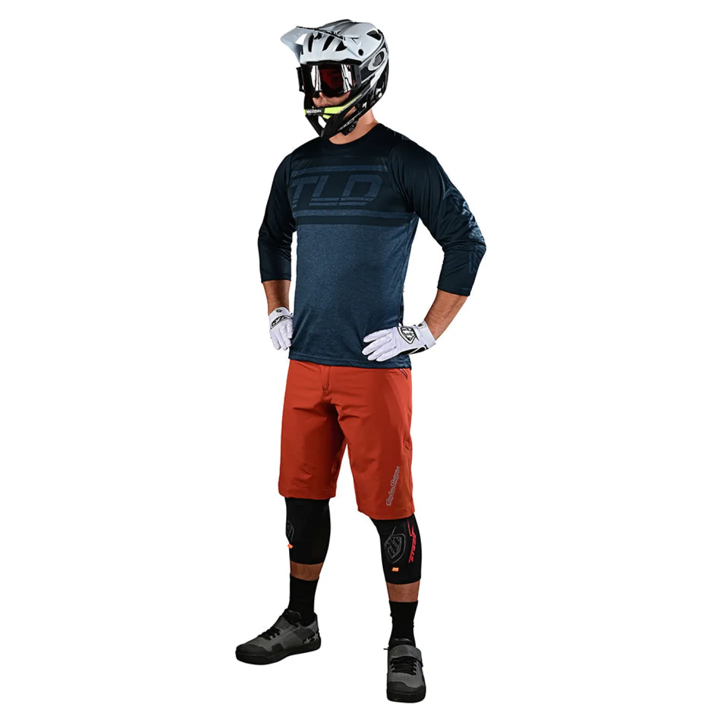 Troy Lee Designs Ruckus|Enduro^Ruckus 3/4 Jersey Bars Dark Slate