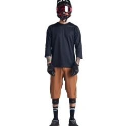 Troy Lee Designs Enduro/Trail|Jerseys^Ruckus 3/4 Jersey Solid Black