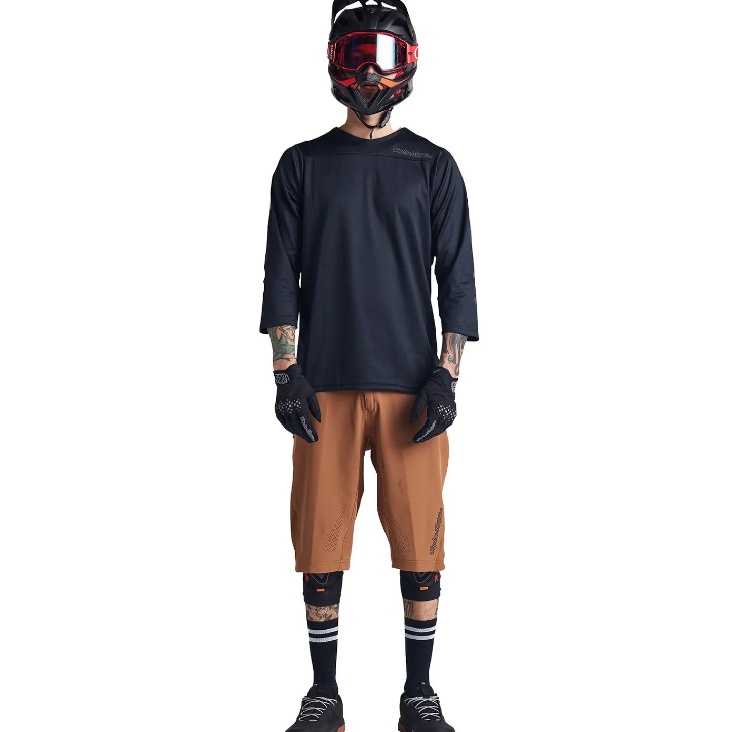 Troy Lee Designs Enduro/Trail|Jerseys^Ruckus 3/4 Jersey Solid Black