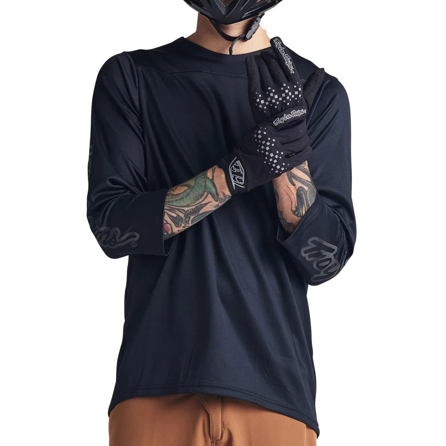 Troy Lee Designs Enduro/Trail|Jerseys^Ruckus 3/4 Jersey Solid Black