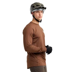 Troy Lee Designs Jerseys|Ruckus^Ruckus Long Sleeve Ride Tee Wheelies Chocolate