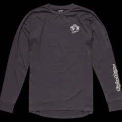 Troy Lee Designs Jerseys|Ruckus^Ruckus Long Sleeve Ride Tee Bolts Carbon