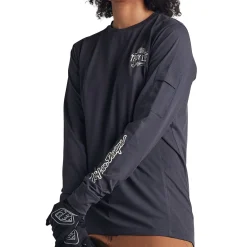 Troy Lee Designs Jerseys|Ruckus^Ruckus Long Sleeve Ride Tee Bolts Carbon