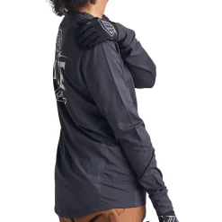 Troy Lee Designs Jerseys|Ruckus^Ruckus Long Sleeve Ride Tee Bolts Carbon