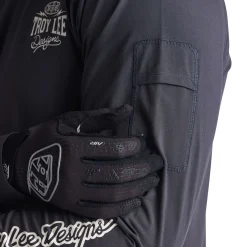 Troy Lee Designs Jerseys|Ruckus^Ruckus Long Sleeve Ride Tee Bolts Carbon