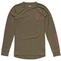 Troy Lee Designs Jerseys|Enduro^Ruckus Long Sleeve Ride Tee Fangs Olive