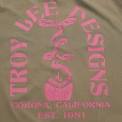 Troy Lee Designs Jerseys|Enduro^Ruckus Long Sleeve Ride Tee Fangs Olive