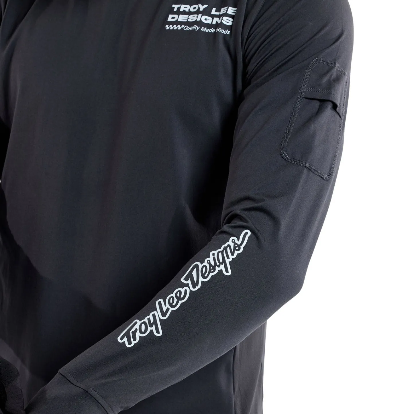 Troy Lee Designs Jerseys|Ruckus^Ruckus Long Sleeve Ride Tee Factory Carbon