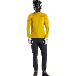 Troy Lee Designs Jerseys|Ruckus^Ruckus Long Sleeve Ride Tee Eyez Safron