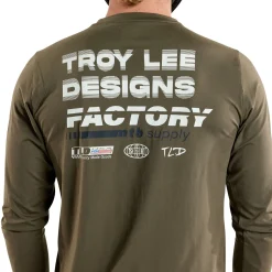 Troy Lee Designs Jerseys|Ruckus^Ruckus Long Sleeve Ride Tee Factory Caper
