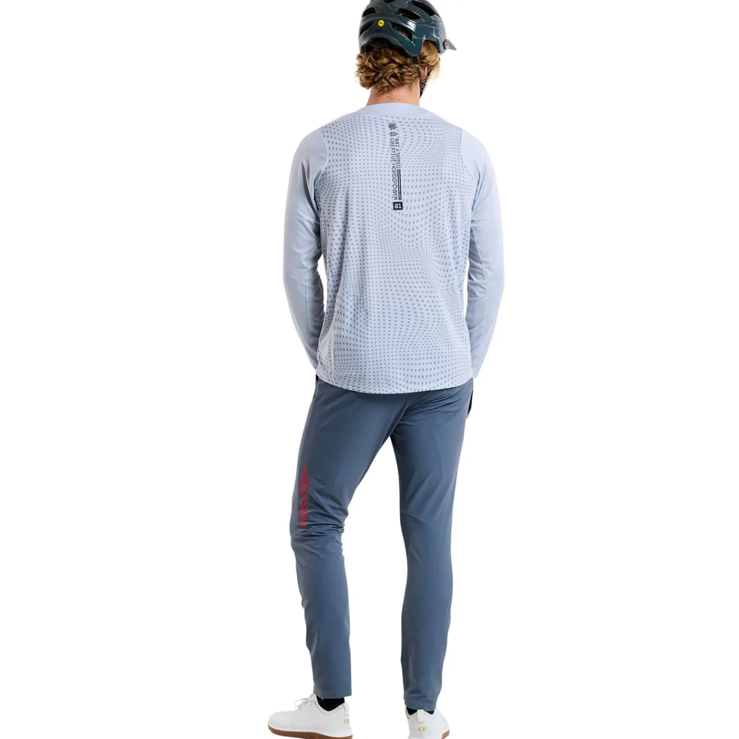 Troy Lee Designs Jerseys|Ruckus^Ruckus Long Sleeve Ride Tee Burn Out Mist