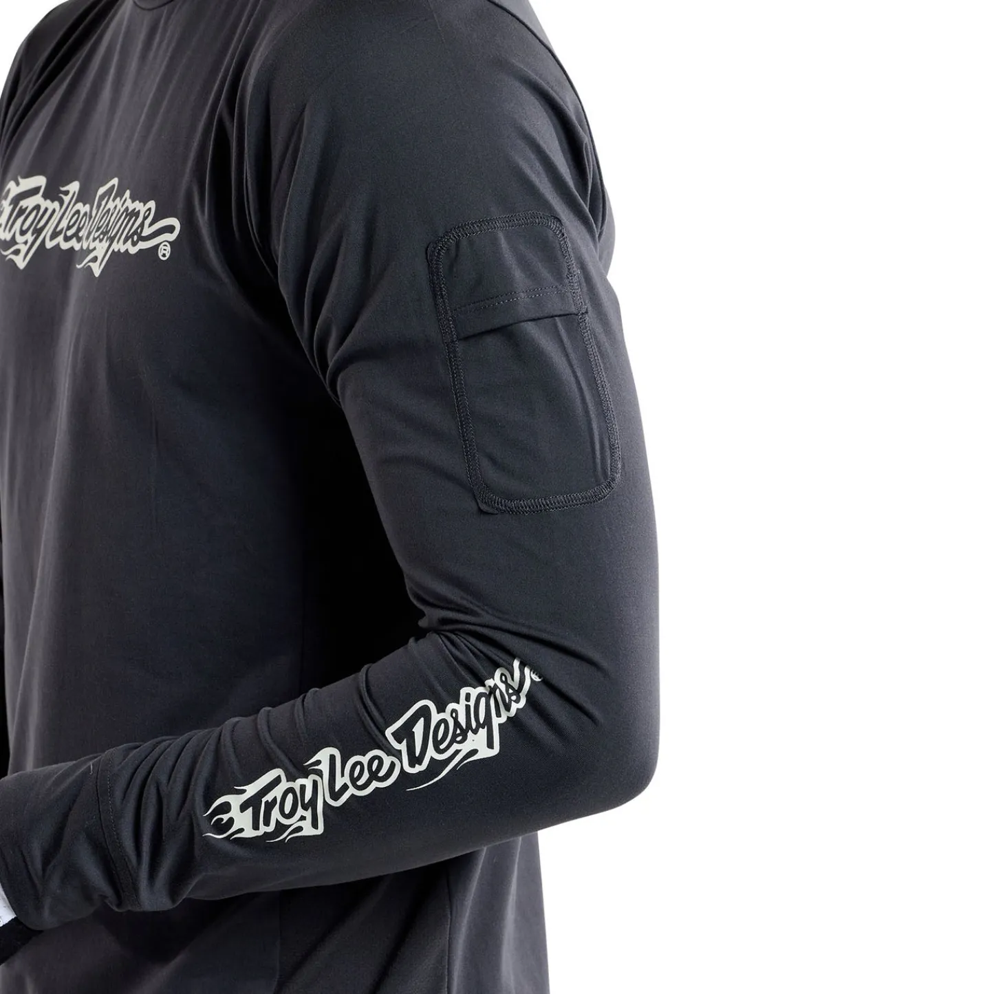Troy Lee Designs Jerseys|Ruckus^Ruckus Long Sleeve Ride Tee Burn Out Carbon