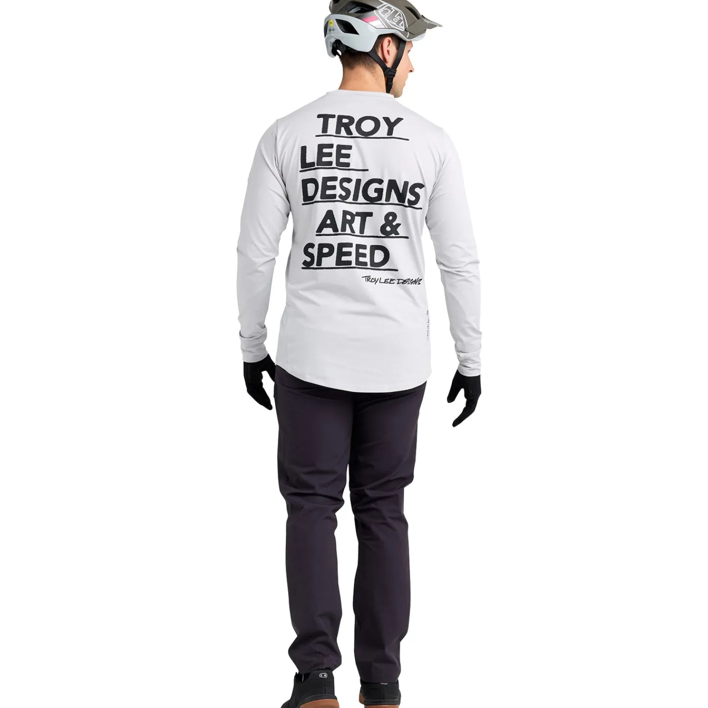 Troy Lee Designs Jerseys|Ruckus^Ruckus Long Sleeve Ride Tee Art And Speed Mist