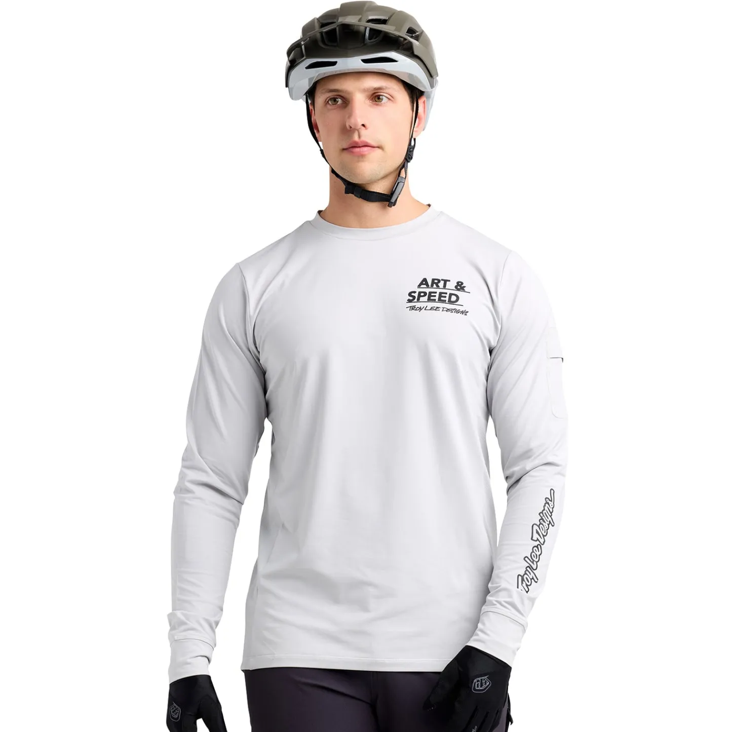 Troy Lee Designs Jerseys|Ruckus^Ruckus Long Sleeve Ride Tee Art And Speed Mist