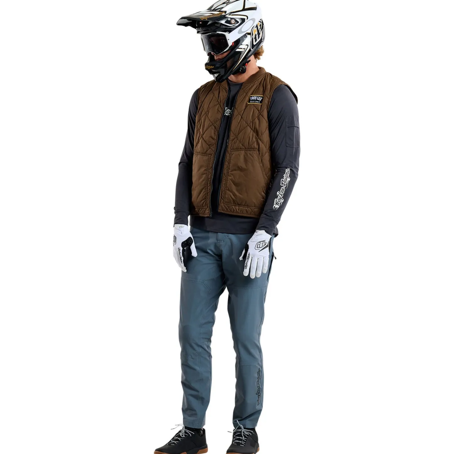 Troy Lee Designs Jackets|Ruckus^Ruckus Ride Vest Mono Chocolate