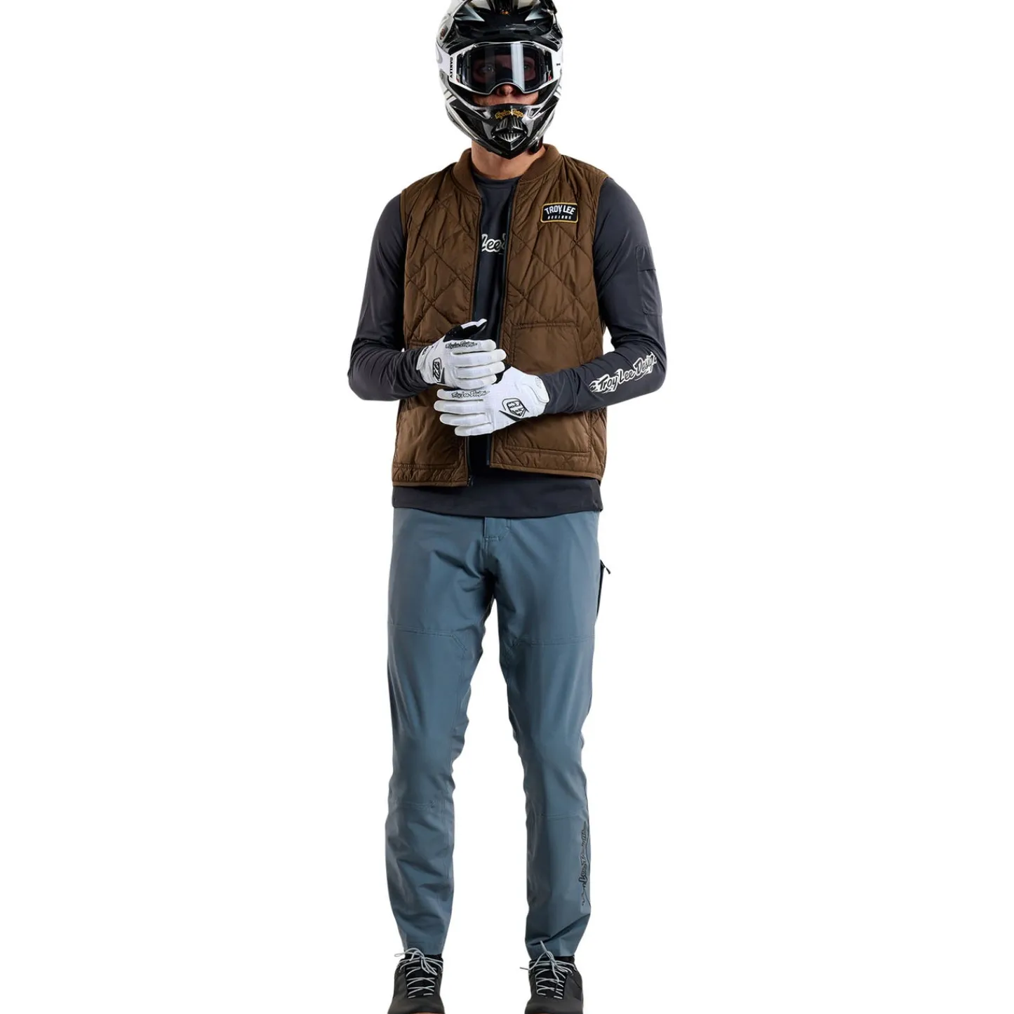 Troy Lee Designs Jackets|Ruckus^Ruckus Ride Vest Mono Chocolate