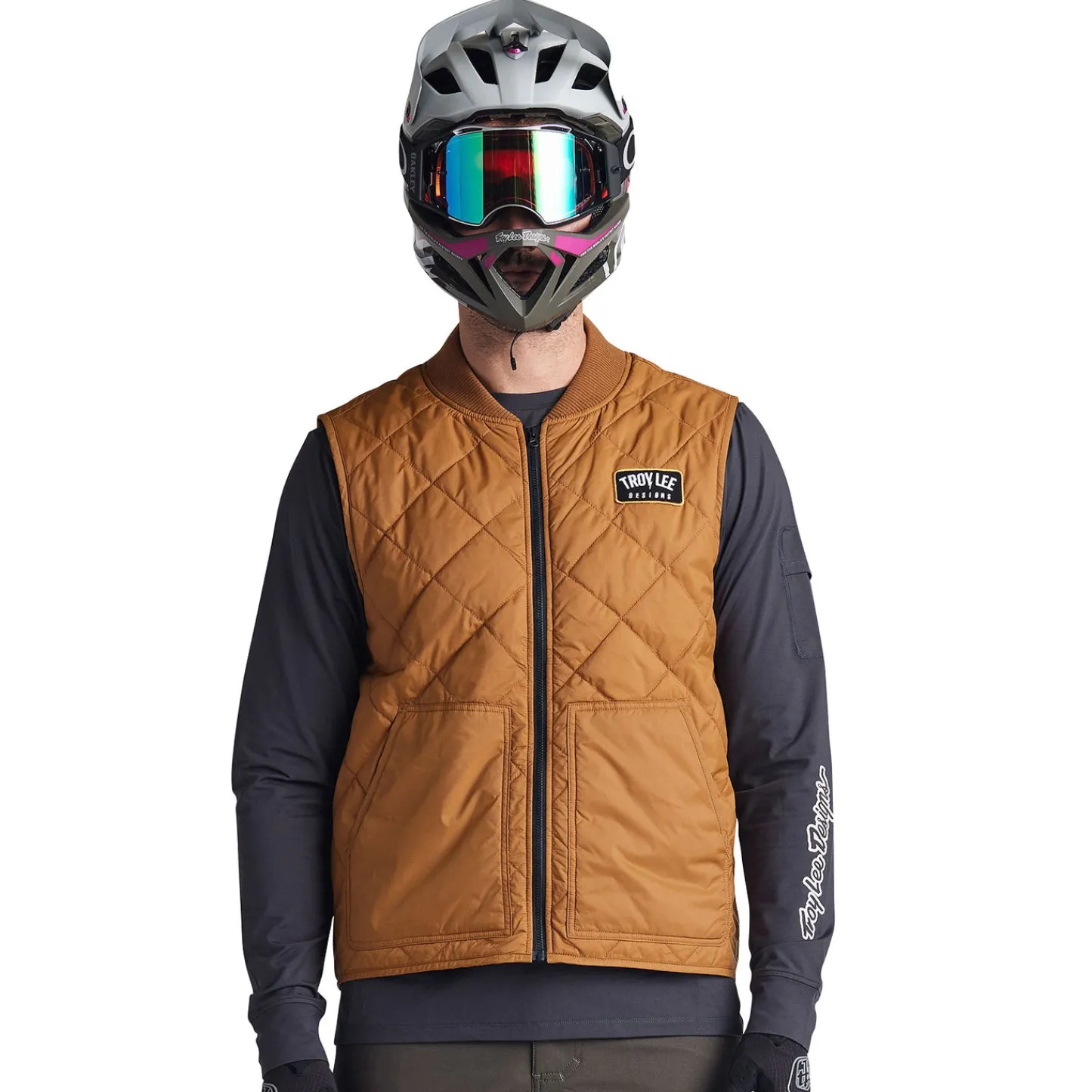 Troy Lee Designs Jackets|Ruckus^Ruckus Ride Vest Mono Dark Canvas
