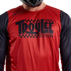 Troy Lee Designs Scout Gp|Jerseys^Scout GP Jersey Big Lee Black / Burnt Orange