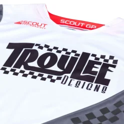Troy Lee Designs Scout Gp|Jerseys^Scout GP Jersey Big Lee Charcoal / Fog