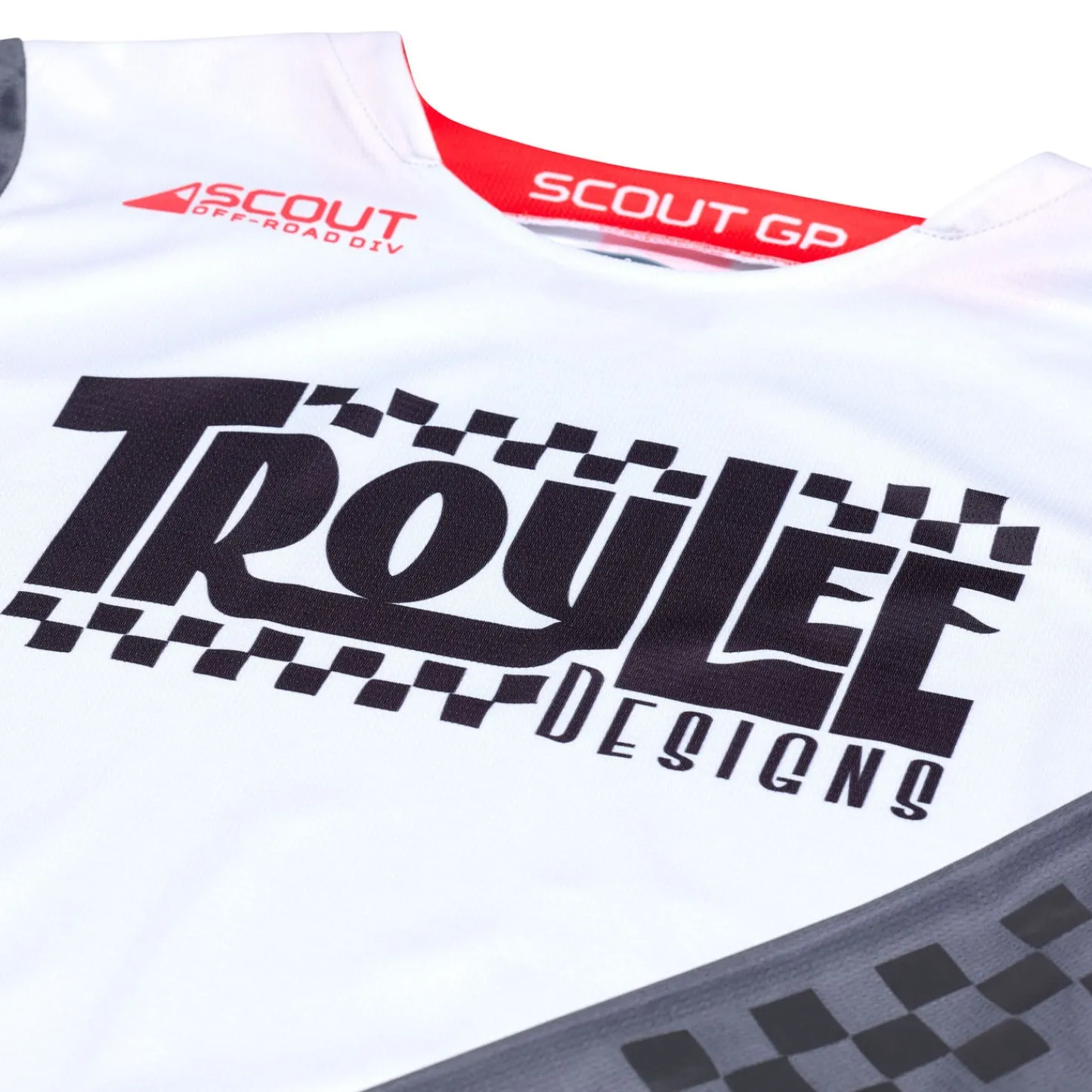 Troy Lee Designs Scout Gp|Jerseys^Scout GP Jersey Big Lee Charcoal / Fog