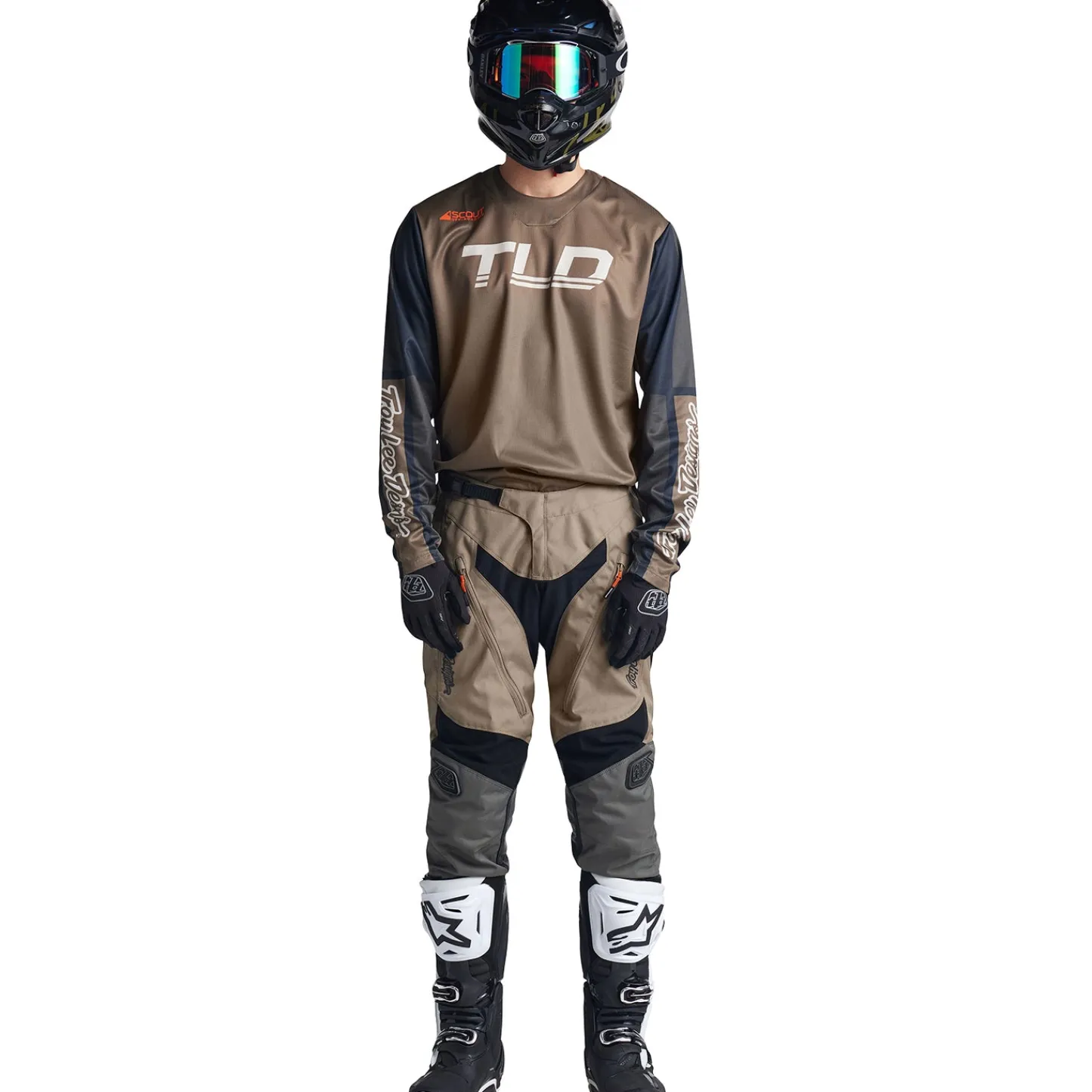 Troy Lee Designs Scout Gp|Gp^Scout GP Jersey Recon Gravel / Beetle