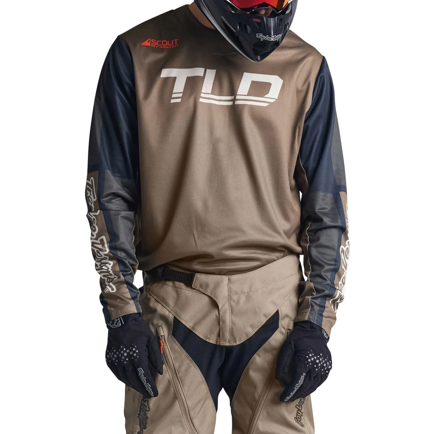 Troy Lee Designs Scout Gp|Gp^Scout GP Jersey Recon Gravel / Beetle