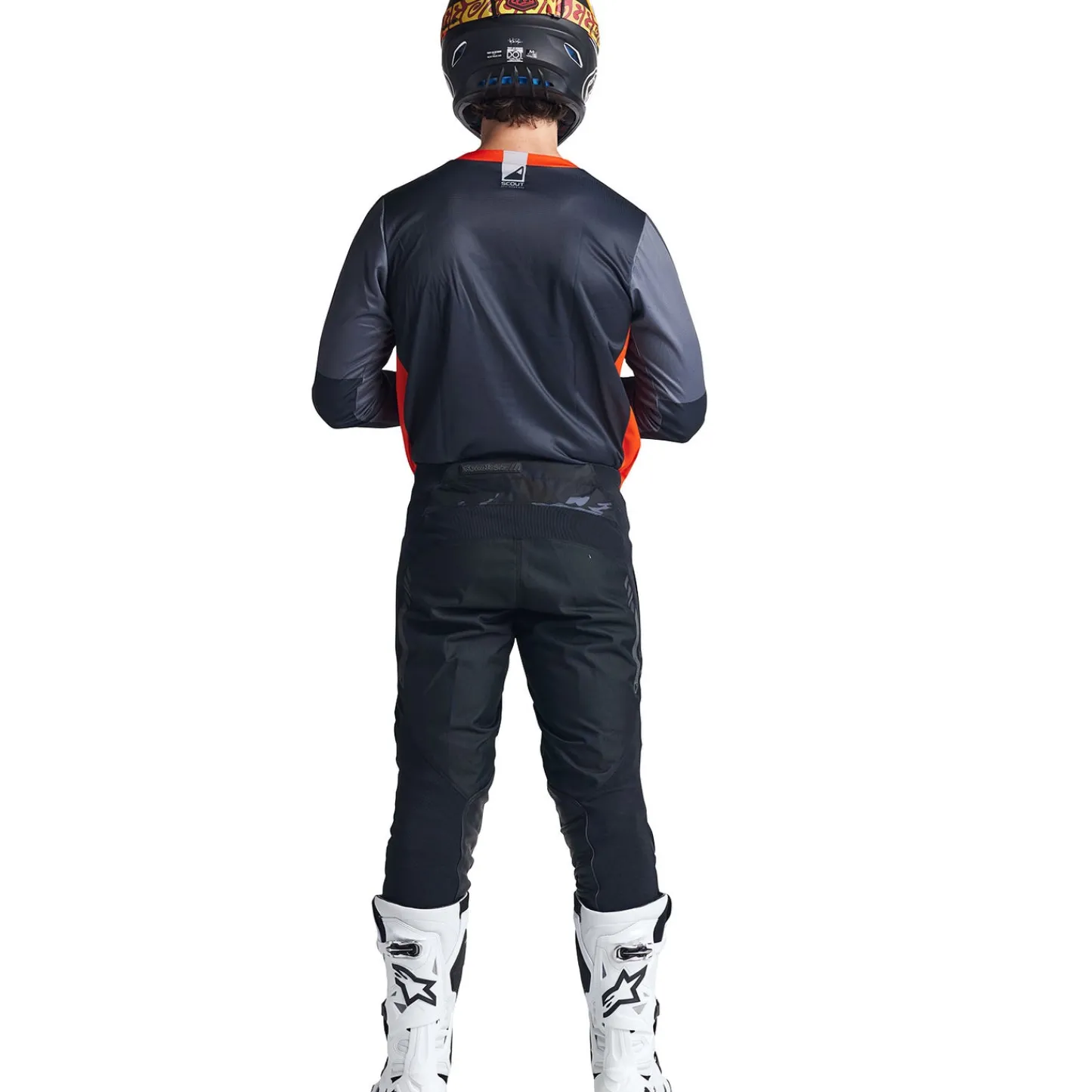 Troy Lee Designs Scout Gp|Gp^Scout GP Jersey Recon Neon Orange / Gray