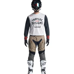 Troy Lee Designs Scout Gp|Gp^Scout GP Jersey Ride On Charcoal / Vintage White