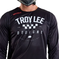 Troy Lee Designs Scout Gp|Jerseys^Scout GP Jersey Ripper Black