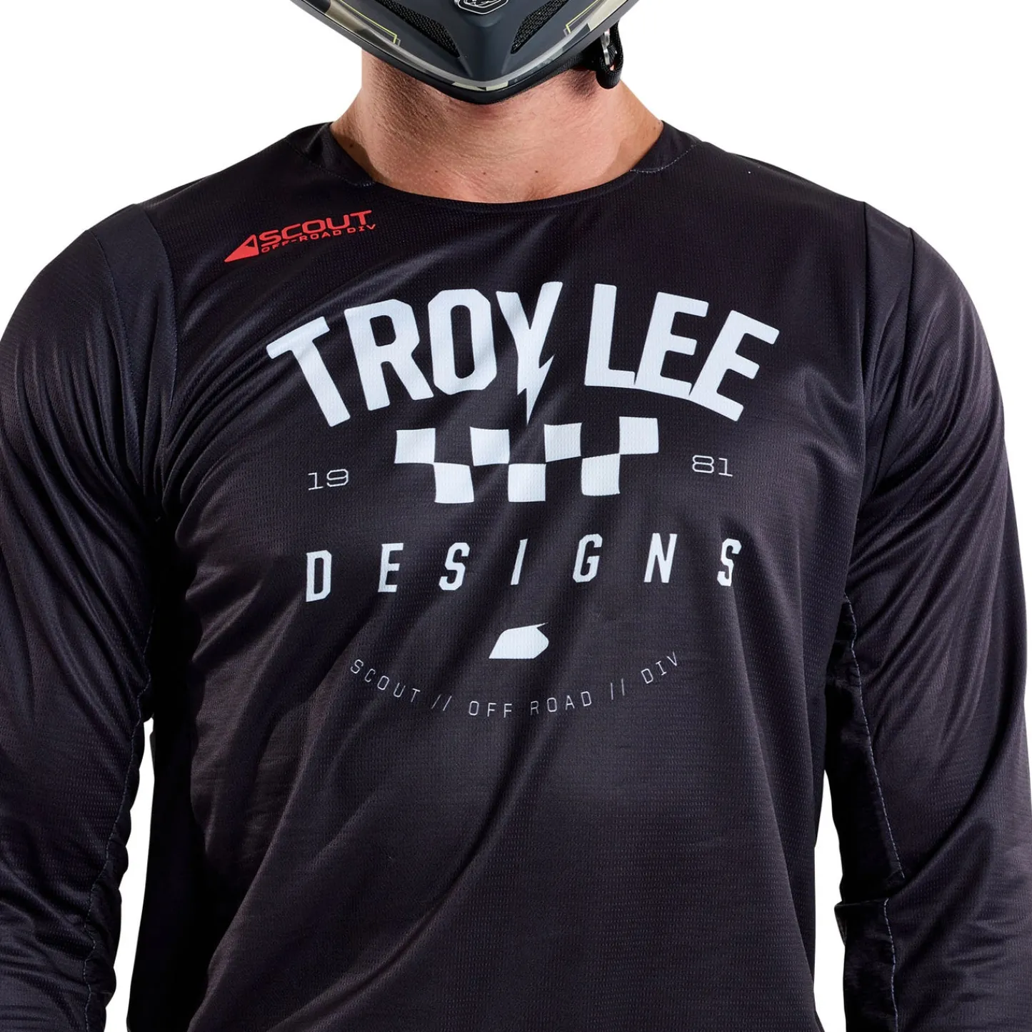 Troy Lee Designs Scout Gp|Jerseys^Scout GP Jersey Ripper Black