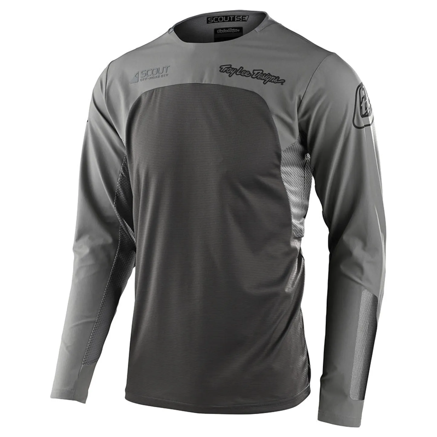 Troy Lee Designs Scout Se|Jerseys^Scout SE Off-Road Jersey Systems Gray