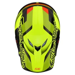 Women Troy Lee Designs Se5|Helmets^SE5 Carbon Helmet Omega Black / Flo Yellow