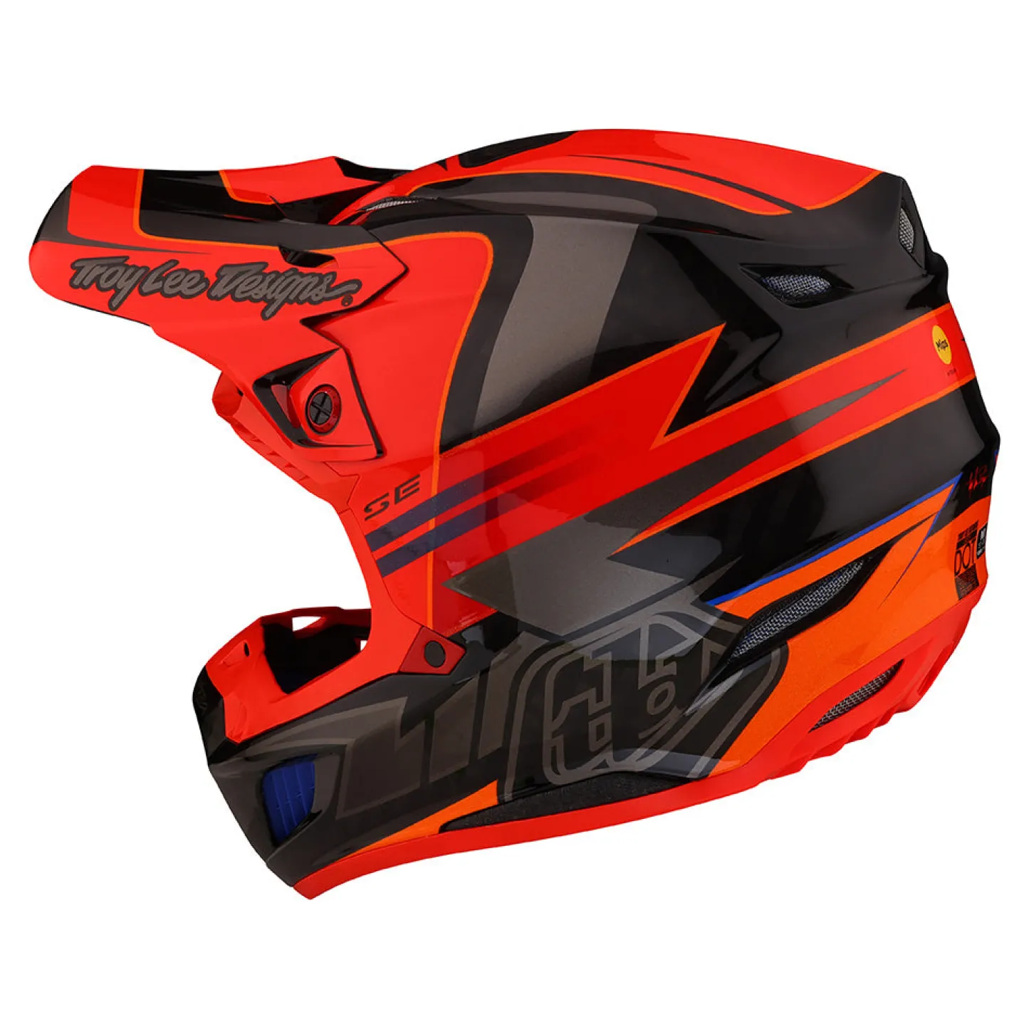Women Troy Lee Designs Se5|Helmets^SE5 Carbon Helmet Saber Rocket Red