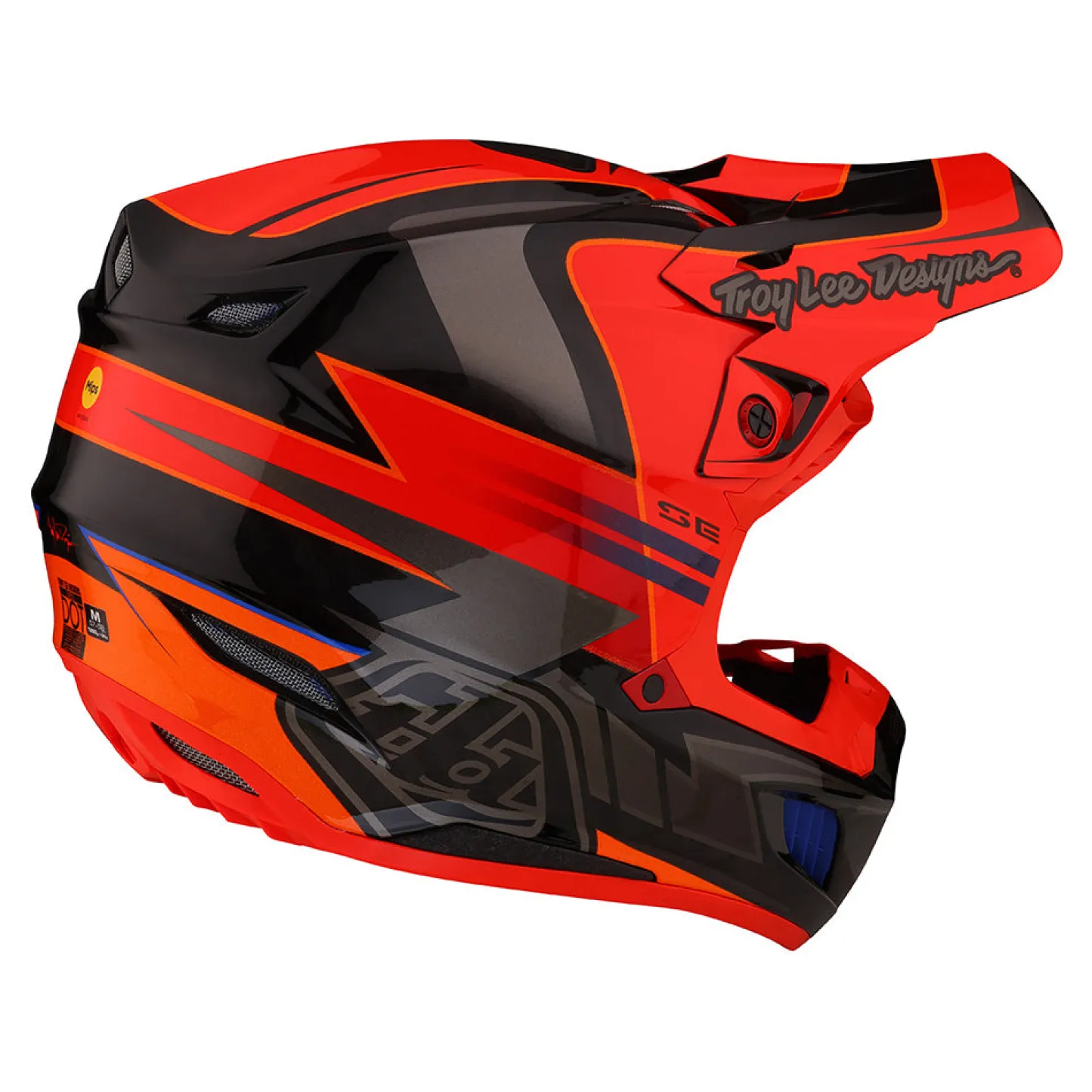 Women Troy Lee Designs Se5|Helmets^SE5 Carbon Helmet Saber Rocket Red
