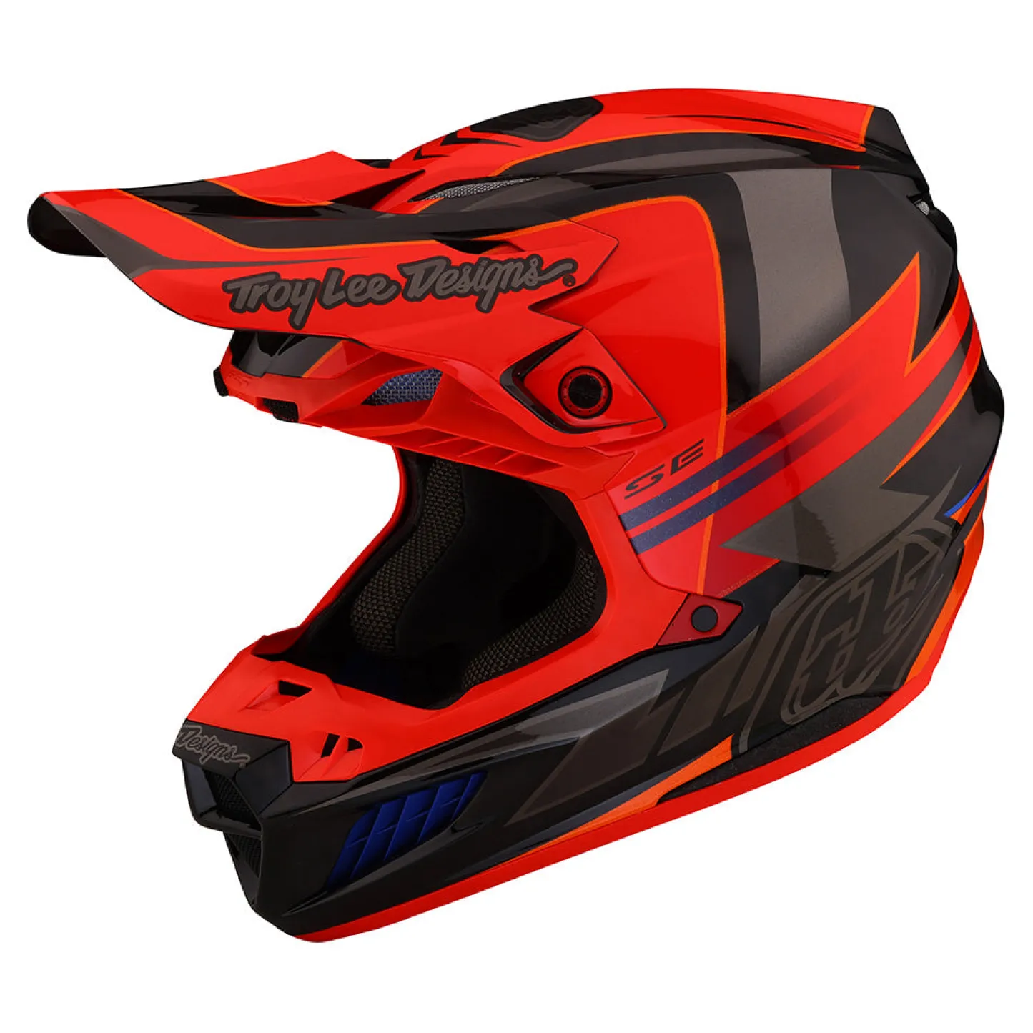 Women Troy Lee Designs Se5|Helmets^SE5 Carbon Helmet Saber Rocket Red