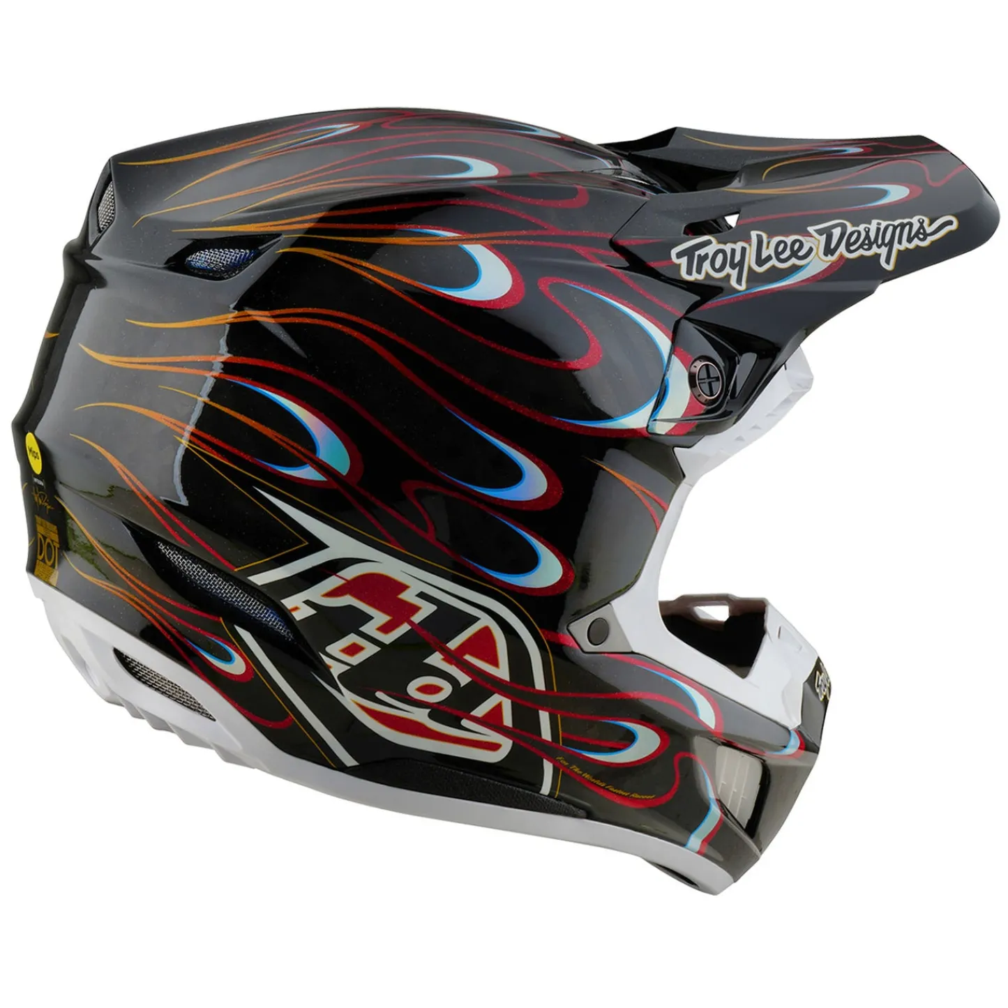 Women Troy Lee Designs Se5|Helmets^SE5 Carbon Helmet Torched Black / Red
