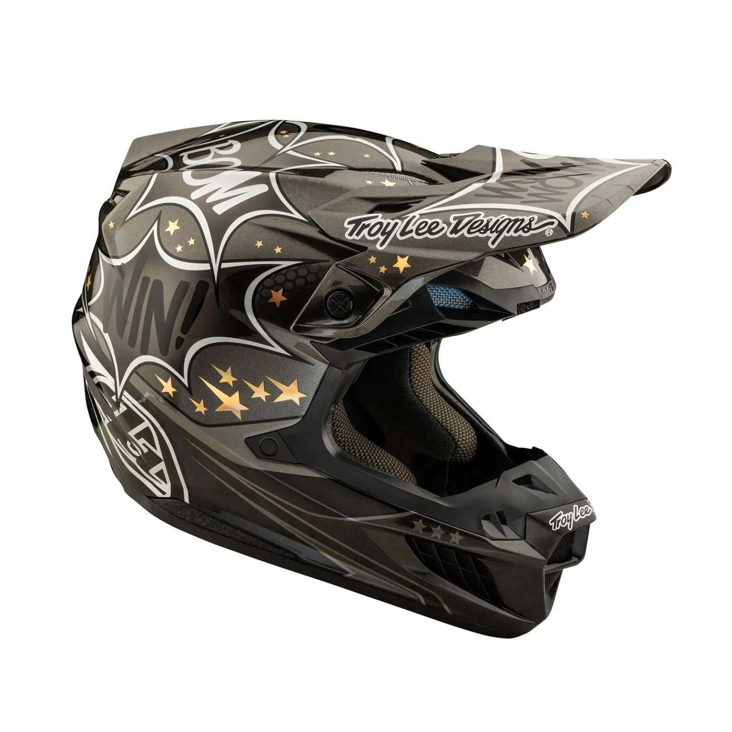 Women Troy Lee Designs Se5|Helmets^SE5 Carbon Helmet W/MIPS Cosmic Explosion Gray