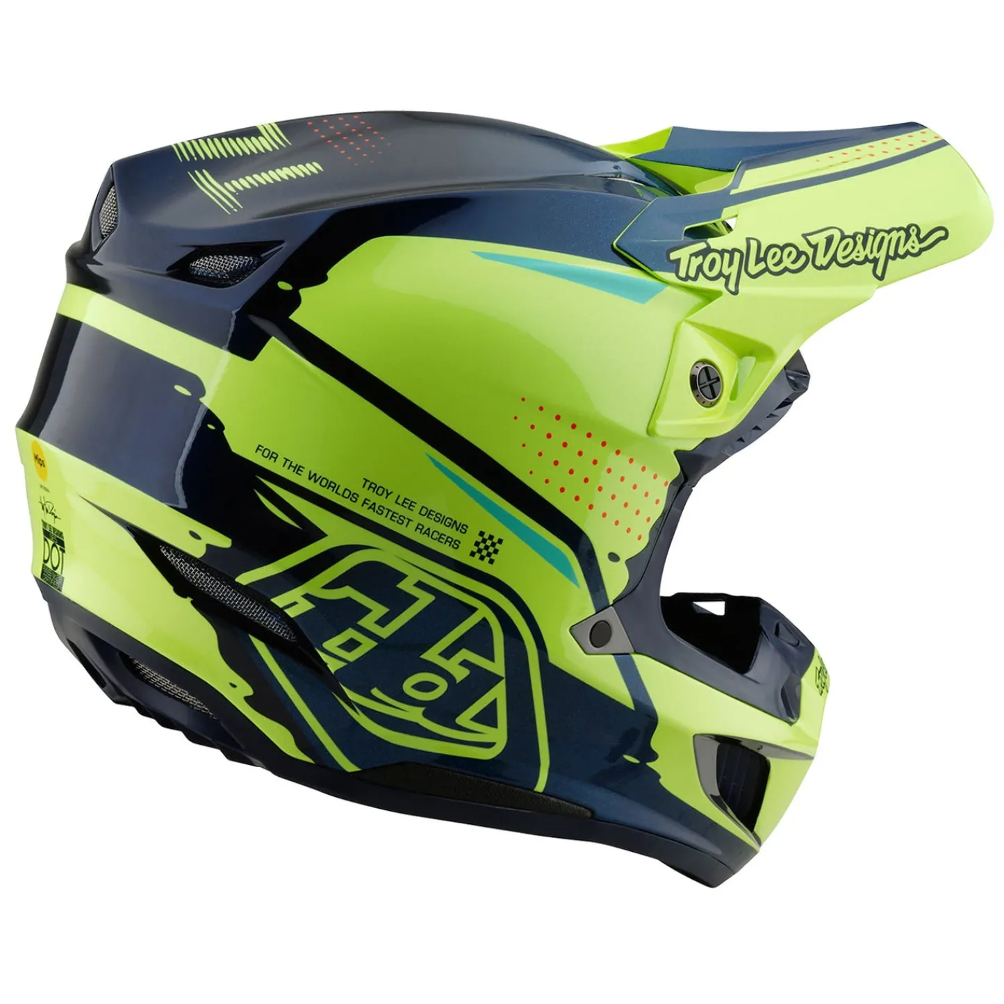 Women Troy Lee Designs Se5|Helmets^SE5 Composite Helmet Drip Yellow