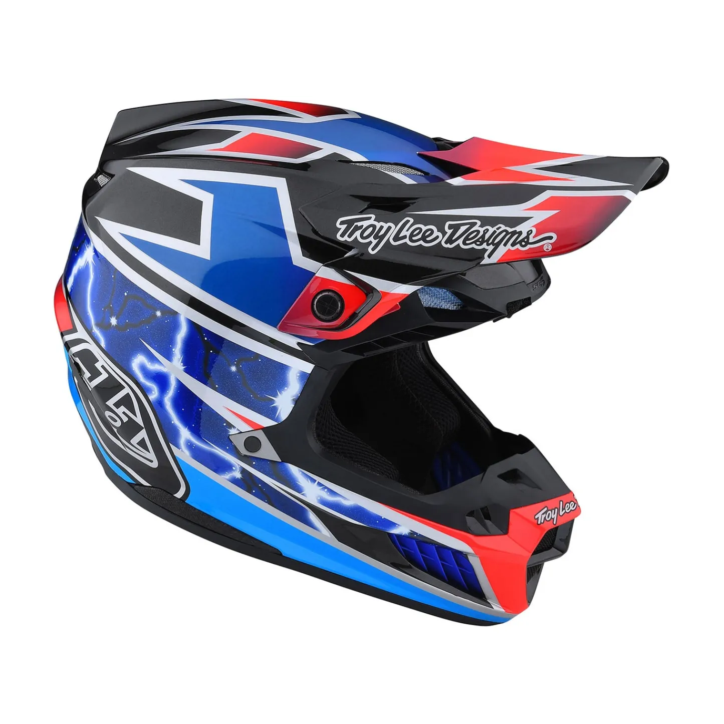 Women Troy Lee Designs Se5|Helmets^SE5 Composite Helmet Lightning Blue